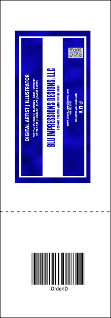 Cooking School Raffle Ticket Product Back