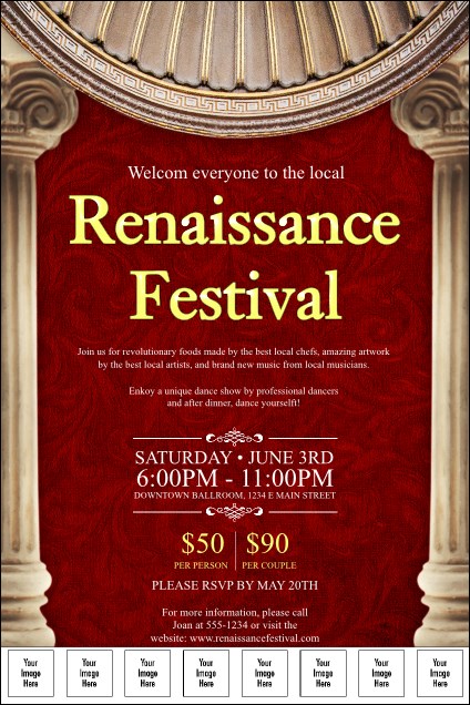 Renaissance Logo Poster Product Front