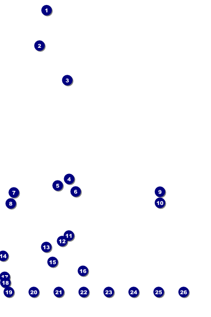 Ski Goggles Logo Poster Front Field Markers