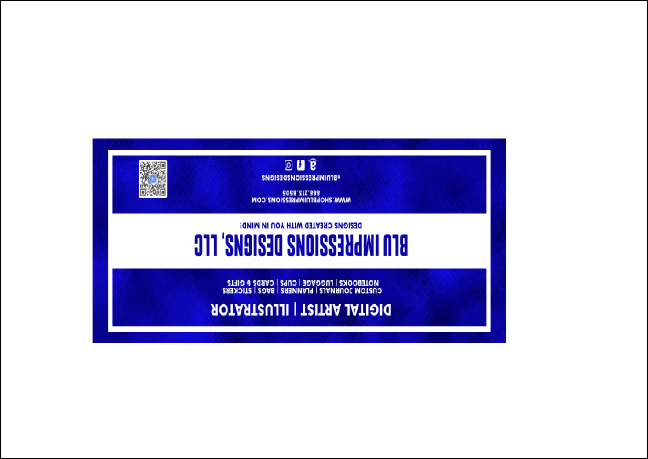 Rock Concert Blue Club Flyer Product Back