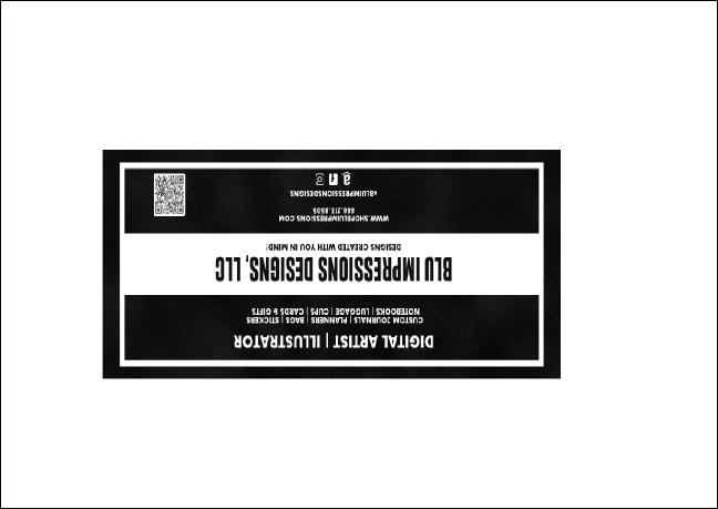 Rock Concert BW Club Flyer Product Back