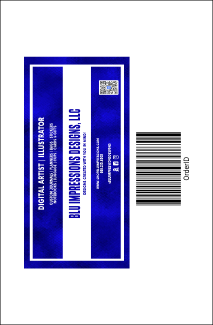 Golf Water Hazard Drink Ticket Product Back