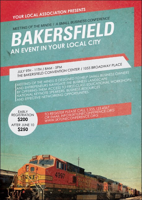 Bakersfield Club Flyer