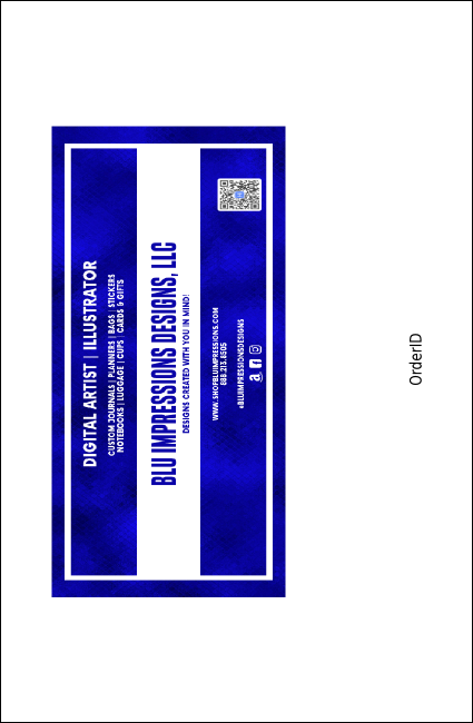 Roller Derby Jammer Drink Ticket Product Back