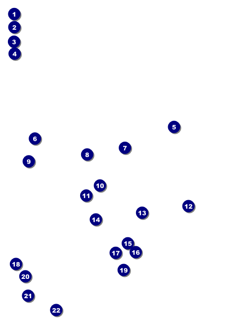 Bike A Palooza Club Flyer Front Field Markers
